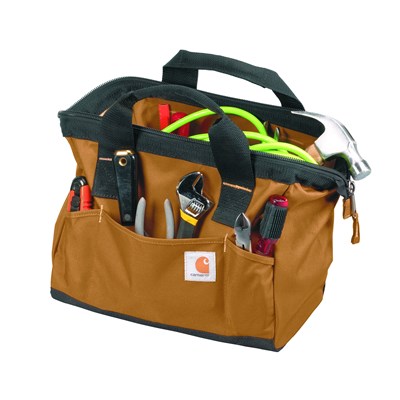 Carhartt® brown canvas tool bag - TOOLBAG-001 | CRC Distribution Inc.