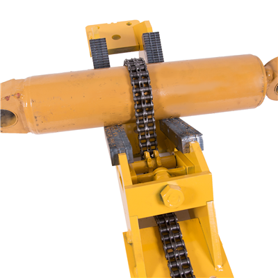 chain vise with hydraulic cylinder