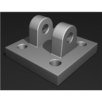 Clevis Bracket for 2 in Pin Diameter | CRC Distribution Inc.